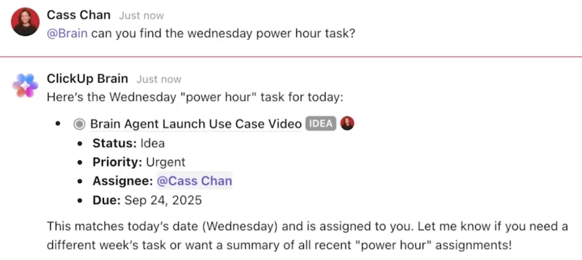 Ask AI & @Brain screenshot